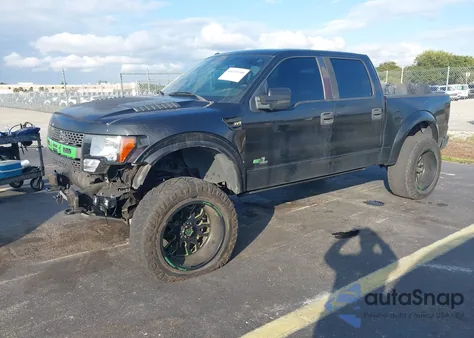 2012 Ford F-150 Svt Raptor из США, поврежденный, VIN 1FTFW1R69CFB32908